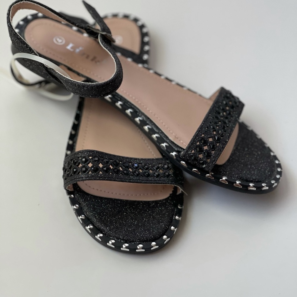 Glitter kids sandals